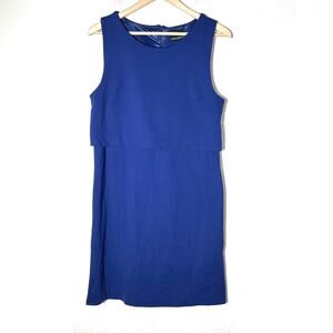 Cynthia Rowley Royal blue sleeveless sheath dress size 10? B183